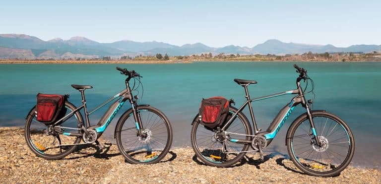 E-bikes on The Great Taste Trail